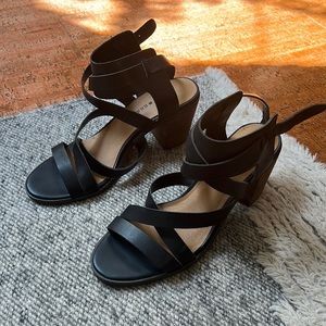 Lucky block heel sandal